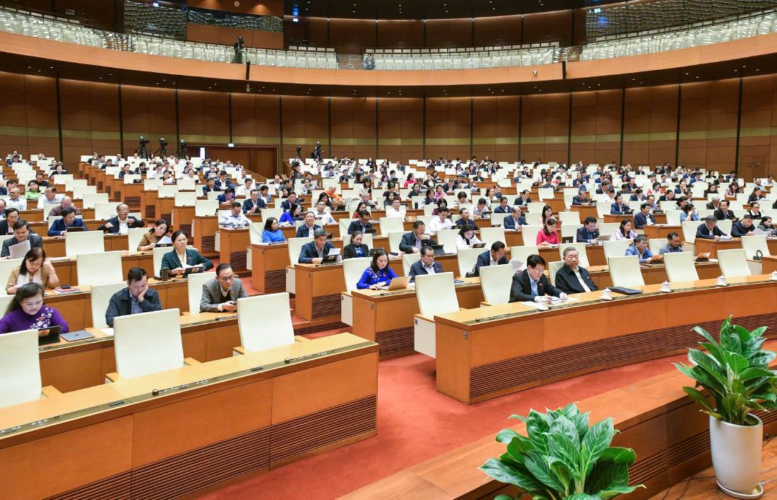 8th session, 15th National Assembly. Photo: Pham Thang
