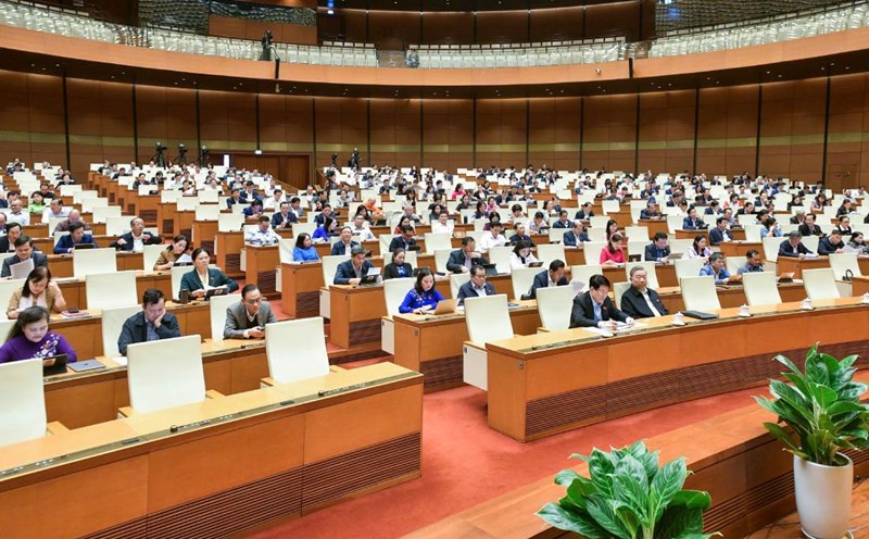 8th session, 15th National Assembly. Photo: Pham Thang