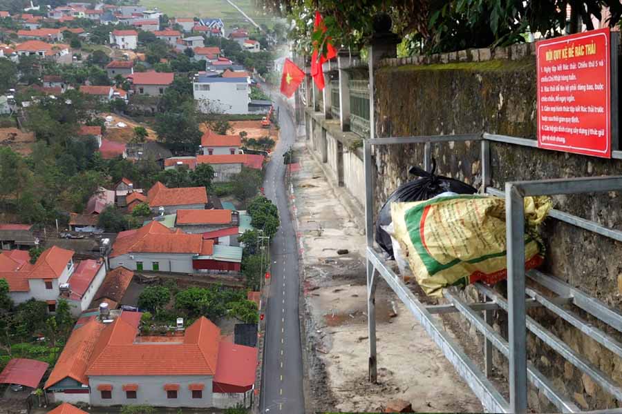 Low cost and great efficiency in waste collection in Vinh Phuc.