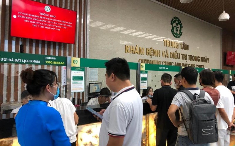 People with rare diseases, serious illnesses... are taken straight to specialized medical examination and treatment facilities. Illustration photo: Thanh Mai