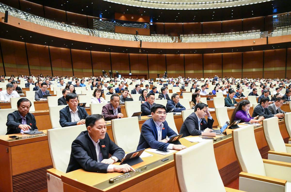Submit to the National Assembly to restart the Ninh Thuan Nuclear Power Project. Photo: Pham Thang