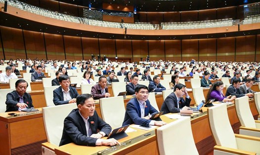 Trình Quốc hội tái khởi động Dự án điện hạt nhân Ninh Thuận. Ảnh: Phạm Thắng