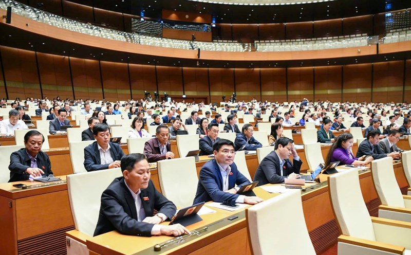 Submit to the National Assembly to restart the Ninh Thuan Nuclear Power Project. Photo: Pham Thang