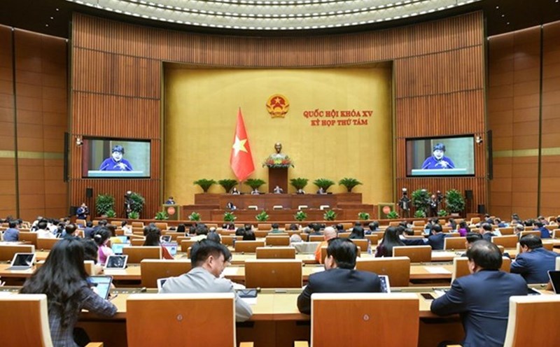 The National Assembly passed the Trade Union Law (amended), adding content on the right to proactively monitor and criticize society. Photo: National Assembly