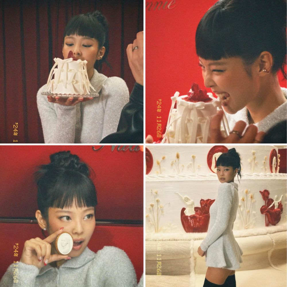 Jennie tham gia su kien cua Nudake ngay 27.11. Anh: Instagram