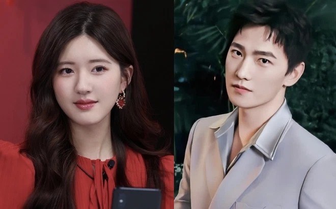 Trieu Lo Tu and Duong Duong continue to be "called out" because of dating rumors. Photo: Weibo