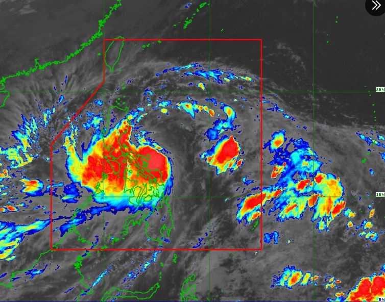 Kristine (ten dia phuong cua bao Tra Mi) se bi loai khoi danh sach ten bao nhiet doi o Philippines. Anh: PAGASA