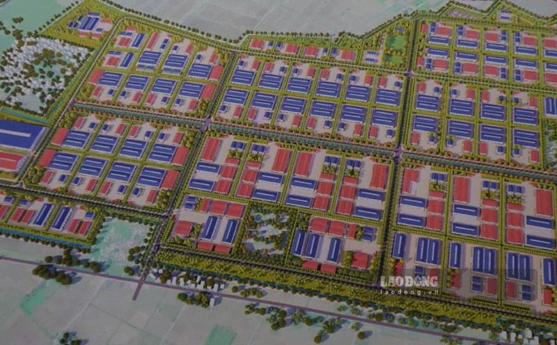Nam Dinh is about to have a project worth nearly 2,300 billion VND in My Thuan Industrial Park (Nam Dinh City). Illustration photo: Ha Vi