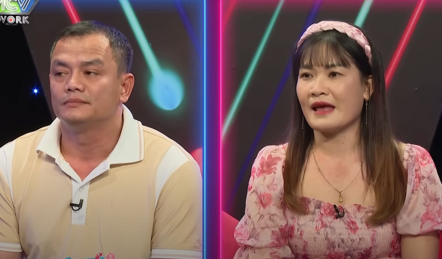 Couple at "You want to date". Photo: Producer.