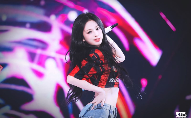 Female idol Ahyeon of Baby Monster group. Photo: Naver