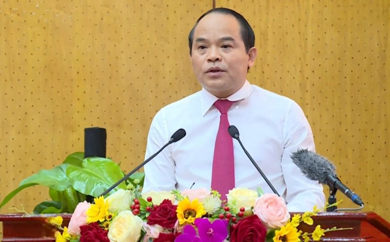 Lang Son Provincial Party Secretary Nguyen Quoc Doan becomes a judge of the Supreme People's Court. Photo: Langson.gov.vn