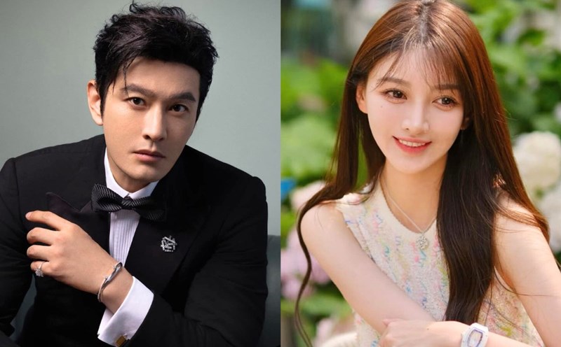 Huang Xiaoming and Ye Ke. Photo: Weibo