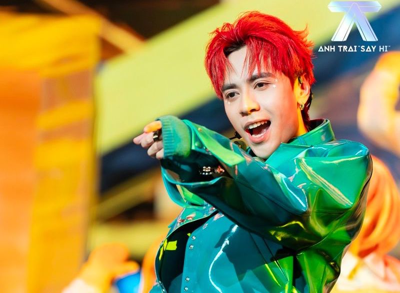 Quang Hung MasterD is active after "Anh trai say hi" ended. Photo: Producer.