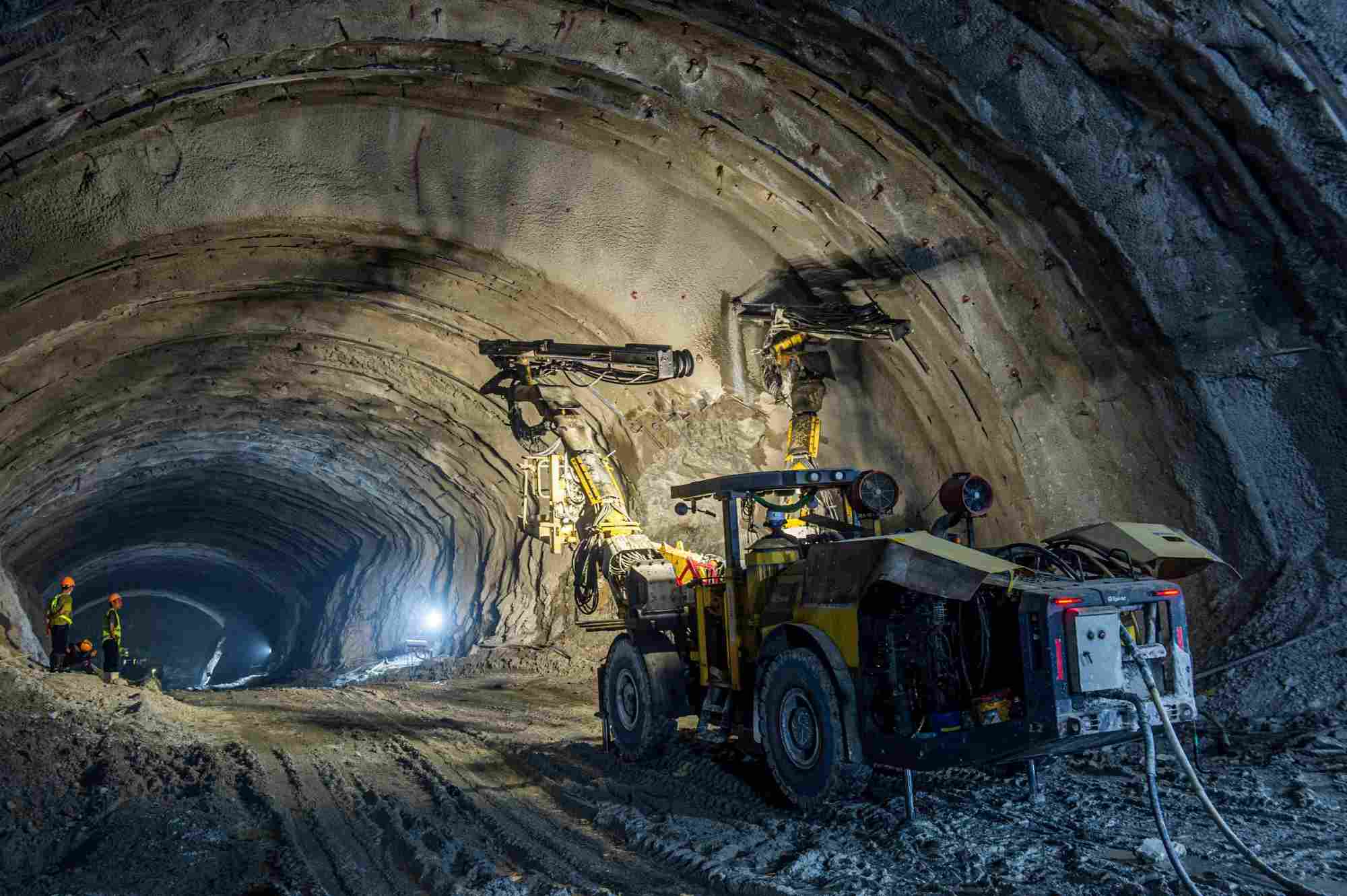 The Tuy An tunnel project in Phu Yen is one of the most complicated items of the XL01 package. Photo: Hoai Luan