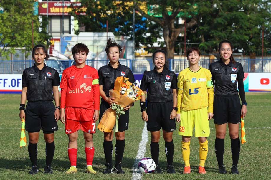 The 2024 National Women's Football Cup opens in Hanoi. Photo: VFF