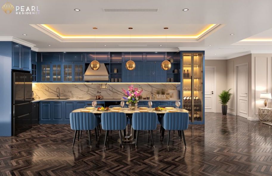Nhung can ho cao cap tai Pearl Residence duoc dinh huong bai tri theo phong cach hien dai voi noi that sang trong va tinh te.