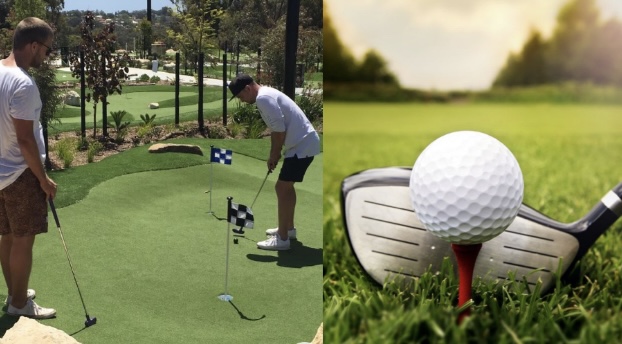 Playing golf helps reduce uric acid. Graphics: Huong Giang