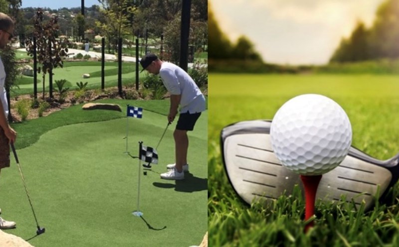 Playing golf helps reduce uric acid. Graphics: Huong Giang