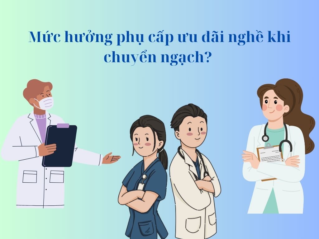 The Ministry of Health responds to the level of occupational allowance when transferring to another position. Graphics: Huong Giang