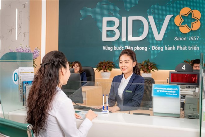 Full set of latest BIDV savings interest rates. Photo: BIDV.