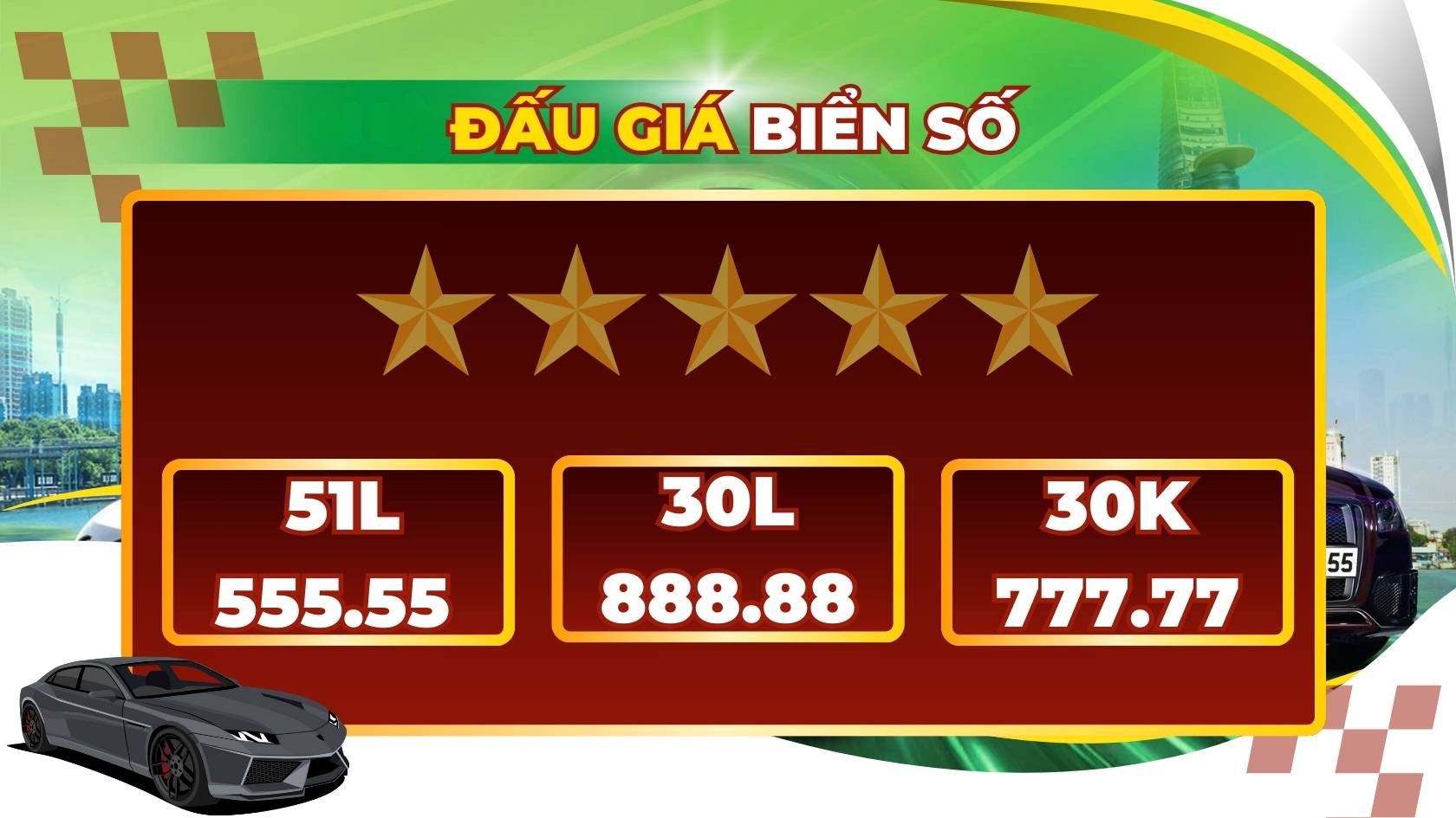 Check out the billion-dollar license plates in the auction on December 2-3