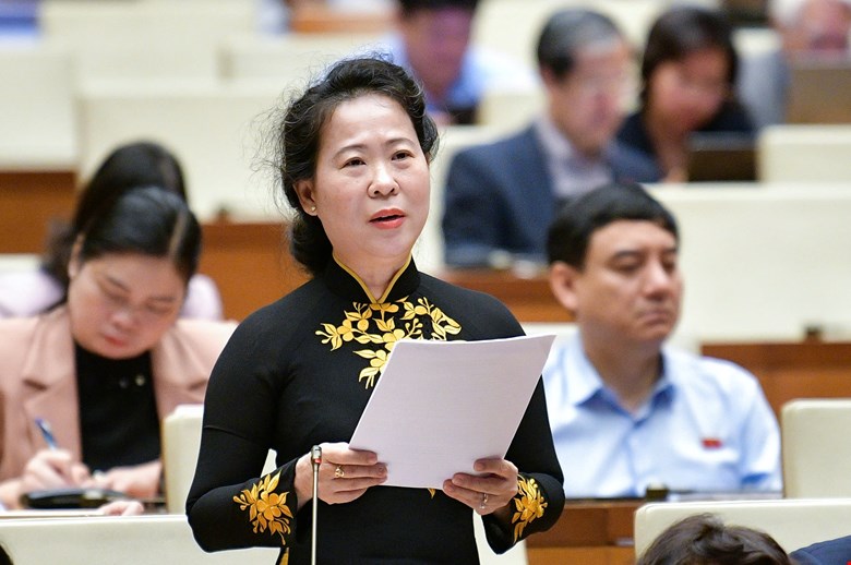 National Assembly Delegate To Ai Vang (Soc Trang Delegation). Photo: National Assembly