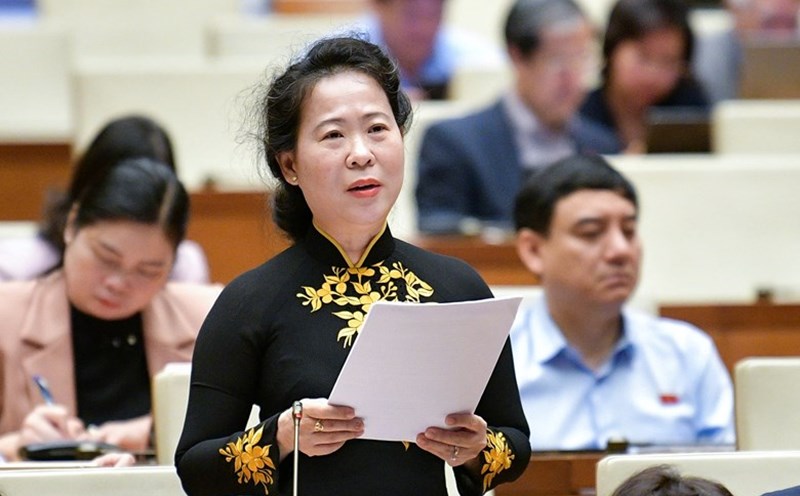 National Assembly Delegate To Ai Vang (Soc Trang Delegation). Photo: National Assembly
