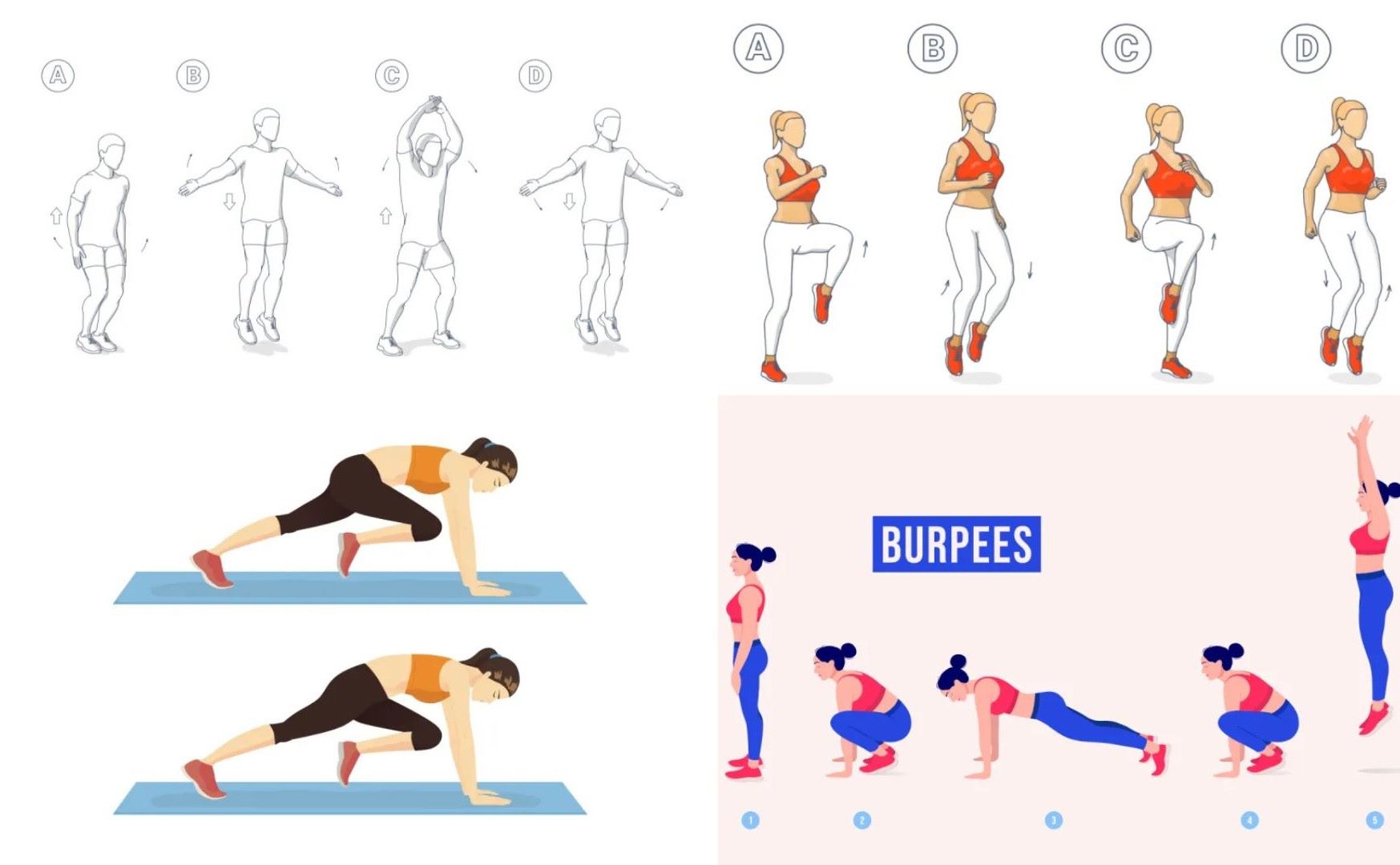 Cardiovascular exercises help burn calories, reduce fat and lose weight. Graphics: Thanh Thanh