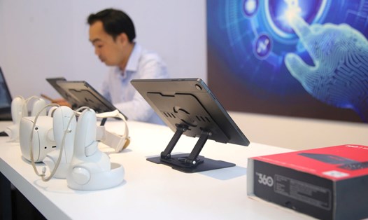 Không gian được trang bị các thiết bị công nghệ cơ bản. Ảnh: Mai Hương