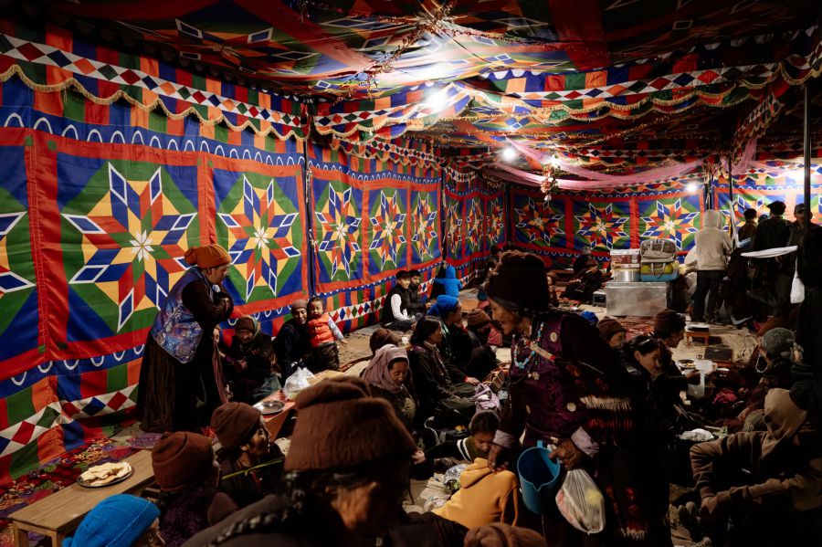 Highland wedding atmosphere. Photo: Minh Q. Pham