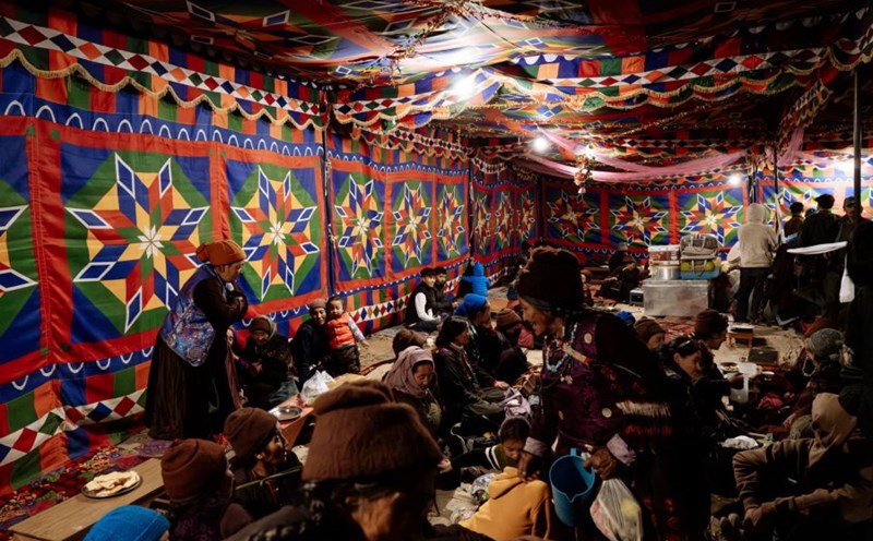 Highland wedding atmosphere. Photo: Minh Q. Pham