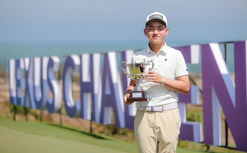 Golfer Nguyen Anh Minh. Photo: VGA
