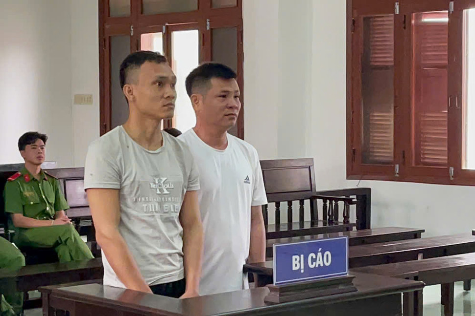 Các bị cáo tại TAND tỉnh Phú Yên. Ảnh: Thế Minh