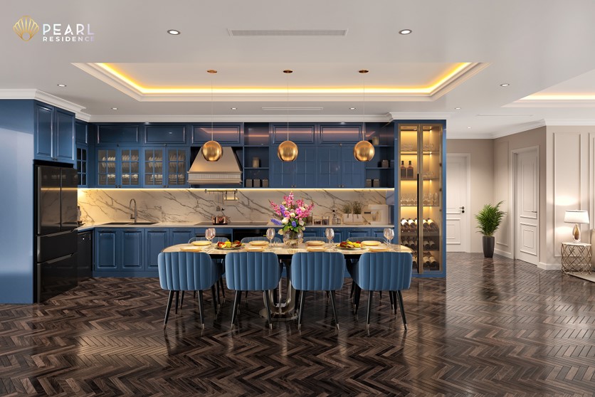 Nhung can ho cao cap tai Pearl Residence duoc dinh huong bai tri theo phong cach hien dai voi noi that sang trong va tinh te.