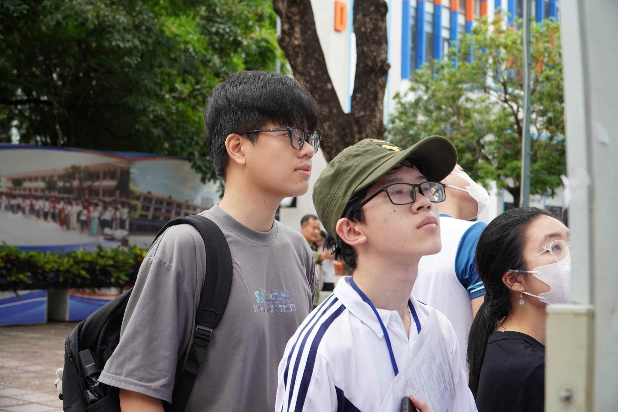 Candidates taking the 2024 high school graduation exam. Photo: Van Trang
