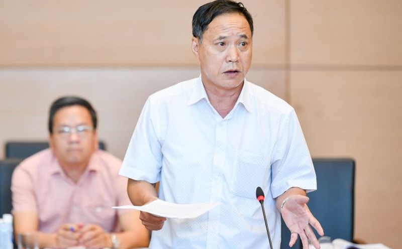 Major General Nguyen Mai Bo - Standing Member of the National Defense and Security Committee of the 14th National Assembly. Photo: Pham Thang