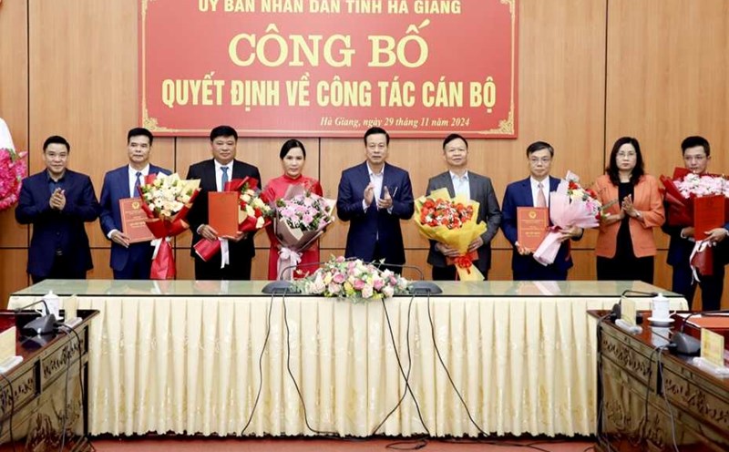Ha Giang mobilizes and appoints many key officials. Photo: Hong Duyen