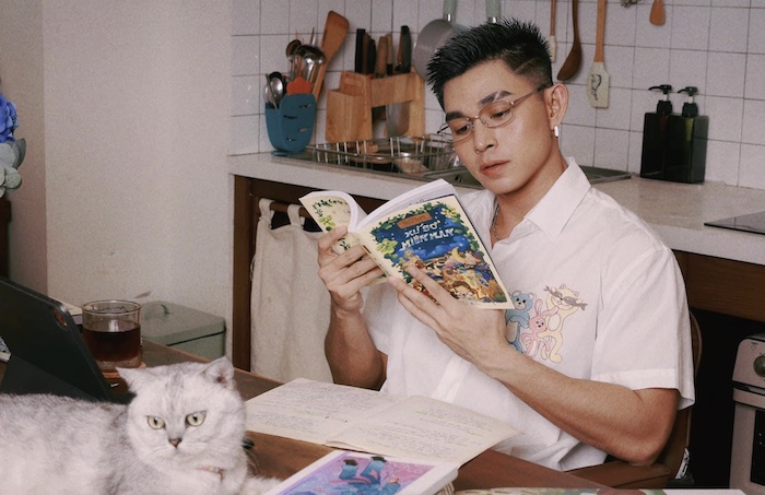 Jun Pham won the C prize of the National Book Award. Photo: FBNV