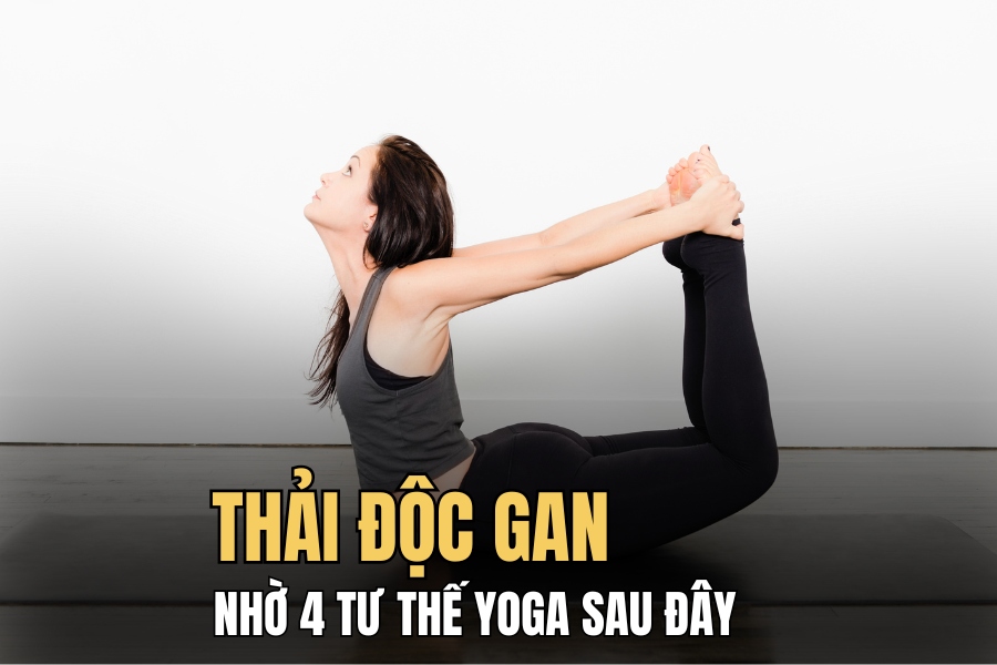 Detoxify your liver and improve your digestive system with these 4 yoga poses. Graphics: Hoai Lan