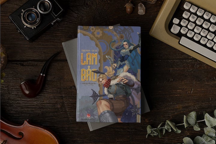 The novel "Lam Bao - Origin of Ashes" was published by Kim Dong Publishing House. Photo: Publishing House