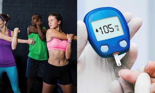 Kiểm soát đường huyết với bài tập cải thiện tâm trạng. Đồ hoạ: Hương Giang