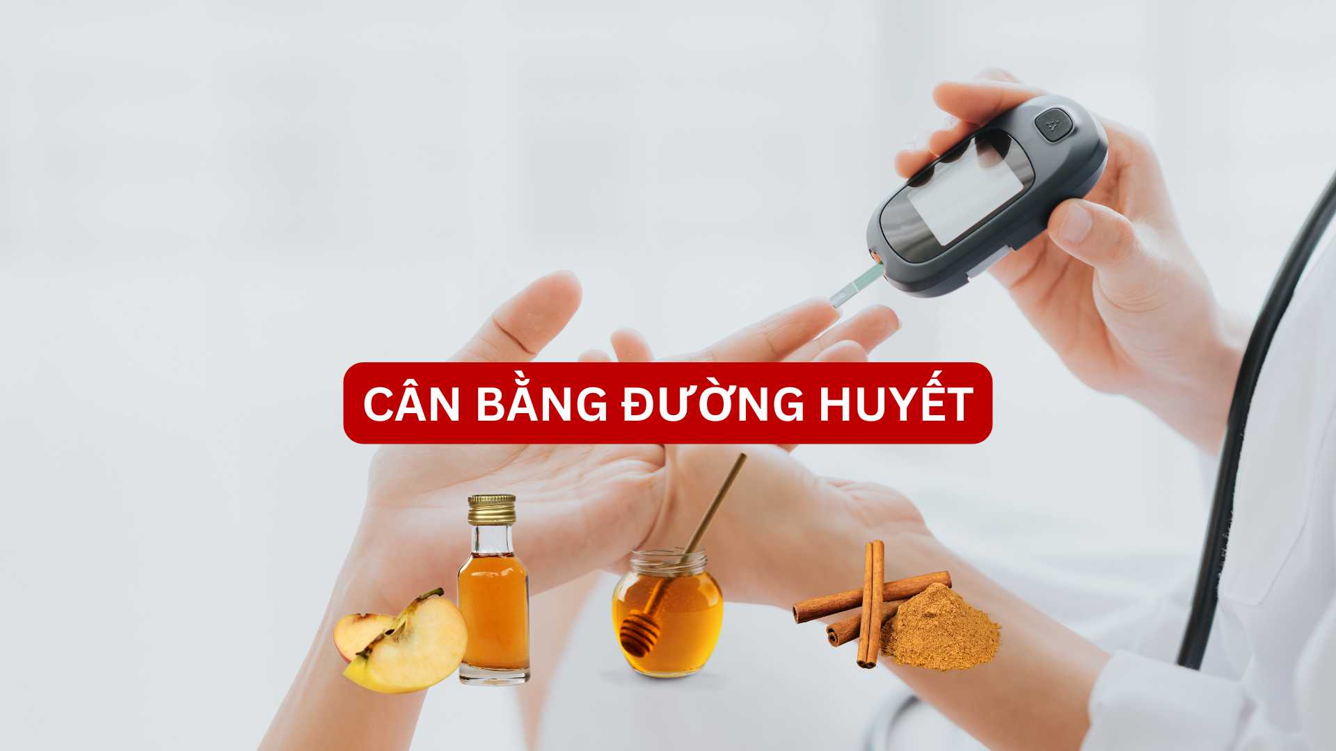 A mixture of apple cider vinegar, cinnamon and honey helps balance blood sugar. Photo: Tran Huong