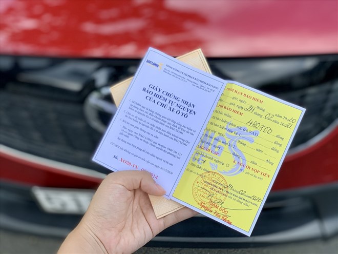 Compulsory auto insurance. Photo: Khanh Linh