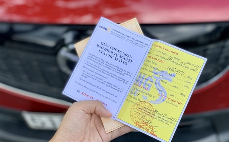 Compulsory auto insurance. Photo: Khanh Linh