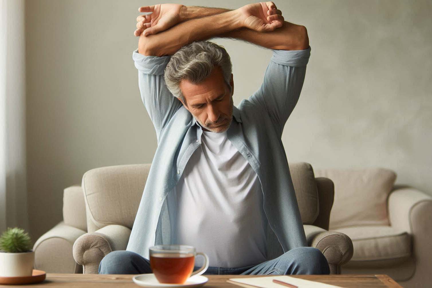 As you age, your chances of experiencing lower back pain problems increase. Photo - AI: Ngoc Thuy