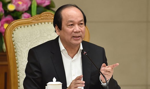 Ông Mai Tiến Dũng khi còn đương chức. Ảnh: VGP