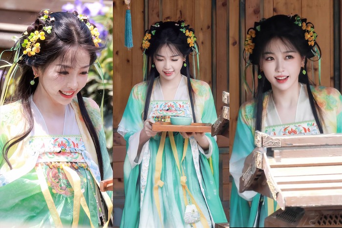 Ngu Thu Han's appearance in "Eternal Night Galaxy". Photo: Producer