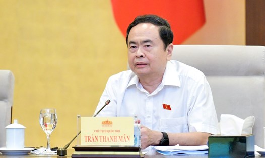 Chủ tịch Quốc hội cho ý kiến về chủ trương đầu tư chương trình mục tiêu quốc gia phòng, chống ma túy. Ảnh: Nghĩa Đức