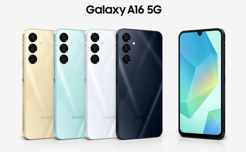 The new Samsung Galaxy A16 has a larger screen, up to 6.7 inches. Photo: DN provided