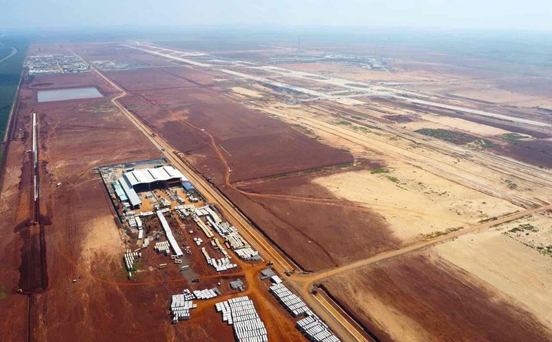 Long Thanh Airport covers an area of 5,000 hectares. Photo: HAC
